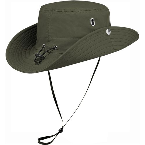 Chapeau Soleil Homme Femme Anti Uv Chapeau Bob Ete À Large Bord Extérieur Boonie Hat Bobs Homme Pour Safari Peche.[Z1369]