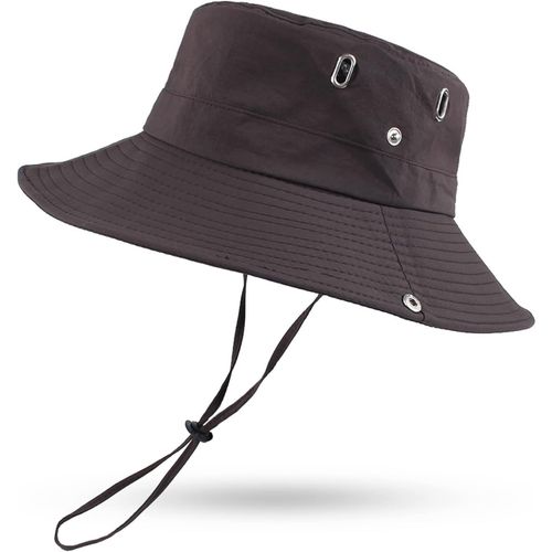 Homme Chapeau D'été Large Bord Casquette Femme Chapeau De Soleil Pour Randonnée Pêche.[Z1121]
