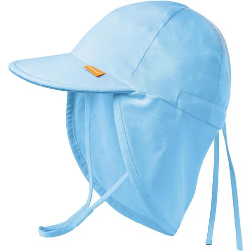 Chapeau Solaire Bébé Upf 50+ Protection Uv Filles & Garçons Chapeau D'été Plage Avec Jugulaire Réglable Et Rabats De Cou.[Z1158]