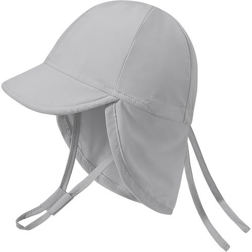 Chapeau De Soleil Bébé Bobs Casquette Enfant Protection Anti Uv Bebe Plage Chapeau Vec Mentonnière Réglable Et Rabats Au Niveau Du Cou Fille Garcon Upf 50+.[Z224]