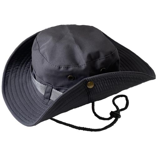 Chapeau De Soleil,Respirant Protection Chapeau De Pêche Large Bord Safari Casquette Mesh Respirant Hat Pour Randonnée Camping Voyage.[Z35]