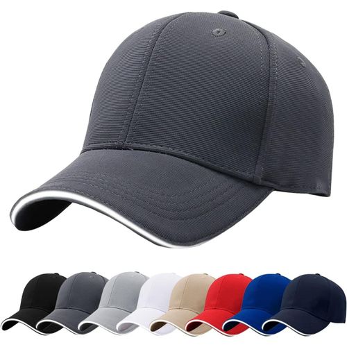 Casquette De Baseball,Unisexe Réglable 6 Panel Chapeau Soleil,Casquettes De Golf Sports Casual Coton Léger Chapeau Motorcycle Trucker Cap.[Z343]