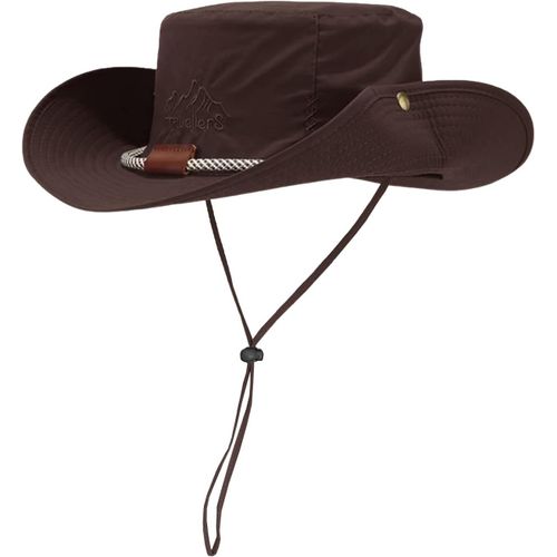 Chapeau De Soleil Homme Femme Imperméable Protection Uv Chapeau Pêche Large Bord Extérieur Randonnée Camping.[Z296]