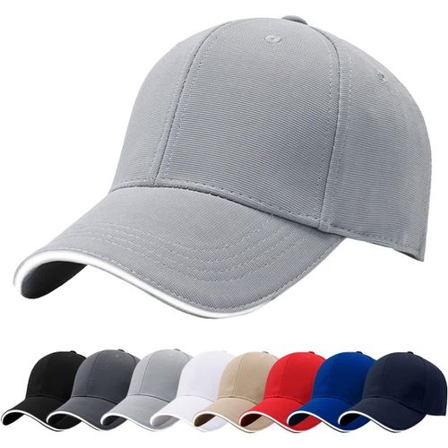 Casquette De Baseball,Unisexe Réglable 6 Panel Chapeau Soleil,Casquettes De Golf Sports Casual Coton Léger Chapeau Motorcycle Trucker Cap.[Z344]