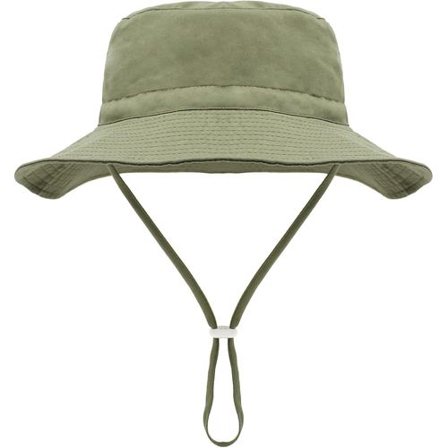Unisexe Bob Bébé Enfant Chapeau De Soleil Chapeau De Pêcheur Nourrisson Chapeaux De Seau Large Bord Chapeau De Plage Visière Pour Fille Garçon.[Z351]