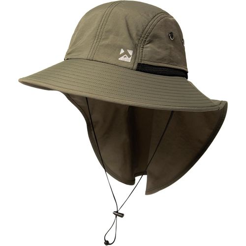 Chapeau De Soleil Imperméable Pour Homme-Large Bord-Protection Solaire-Bonnet De Randonnée-Avec Protection De La Nuque-Pour Safari-Pliable.[Z1342]