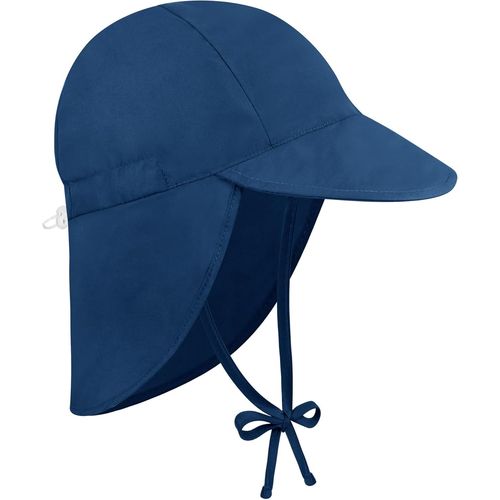 Chapeau Soleil Enfant,Uv Spf50+ D'été Casquette Cou Protection Réglable Douce Chapeaux Soleil Bebe Respirant Anti Uv Bob Pour 1-5 Ans Filles Garçons.[Z422]