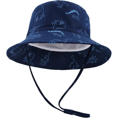 Bob Chapeau De Soleil Bébé Garçon Chapeau De Seau À Bord Large Bébé Fille Chapeau De Coton Réglable Uv Protection Chapeau D'été Pour Enfants.[Z444]