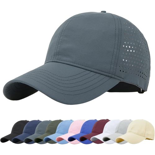 Casquette De Baseball Séchage Rapide Homme,Unisexe Chapeau De Sports- Maille Pliable Protection Contre Soleil Légère Respirante Réglable.[Z1555]