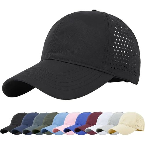 Casquette De Baseball Séchage Rapide Homme,Unisexe Chapeau De Sports- Maille Pliable Protection Contre Soleil Légère Respirante Réglable.[Z1557]
