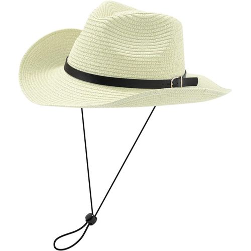 Chapeau Cowboy Western Femme De Paille Adulte Unisexe Soleil Homme Pliable Anti-Uv Large Bord Ete.[Z553]