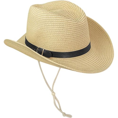 Chapeau Cowboy Western Femme De Paille Adulte Unisexe Soleil Homme Pliable Anti-Uv Large Bord Ete.[Z554]