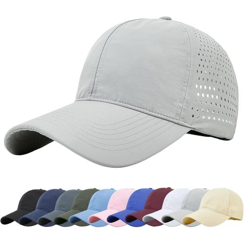 Casquette De Baseball Séchage Rapide Homme,Unisexe Chapeau De Sports- Maille Pliable Protection Contre Soleil Légère Respirante Réglable.[Z1556]