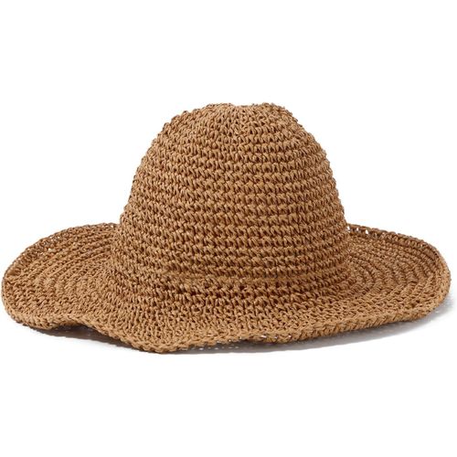 Chapeau De Paille Pliable D'été À Large Bord Pliable Pour Femme,Taille Unique.[Z1568]