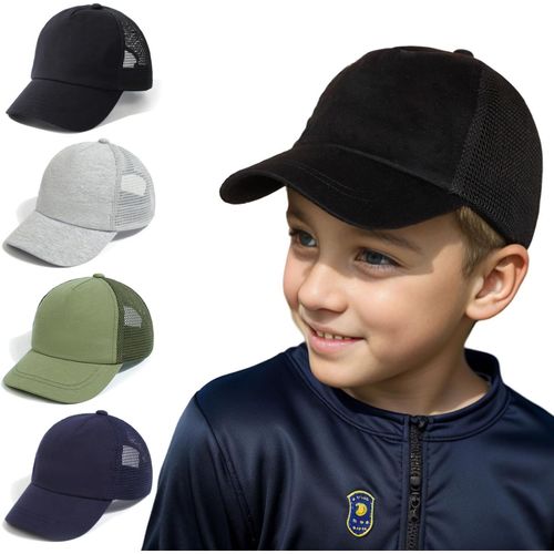 Casquette De Baseball Pour Bébé Chapeau De Soleil Respirant Et Ajustable Pour Enfant Casquette Dinosaure De Couleur Unie Pour Garçons Filles.[Z1469]