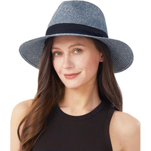 S/M/L/Xl/Xxl Grand Chapeau Paille Panama Été Femme Homme Chapeau De Soleil Large Bord Beach Chapeaus.[Z470]