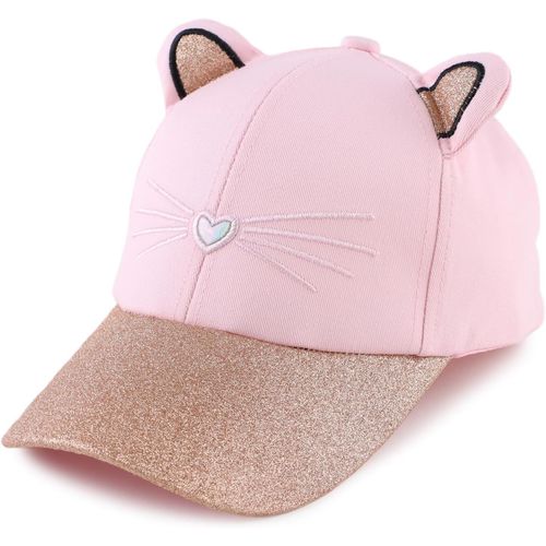 Casquette Enfant Fille Été Chapeau De Soleil Pour Fille Chat Floral Papillons Casquette Bébé.[Z658]