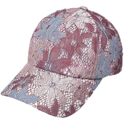 Casquette De Baseball Femme Vintage Casquette Cap Broderie Floral Chapeau Coton Réglable Casquette Visière Anti-Soleil Chapeau De Soleil Sport Été Casquette Snapback De Golf Extérieur.[Z1499]