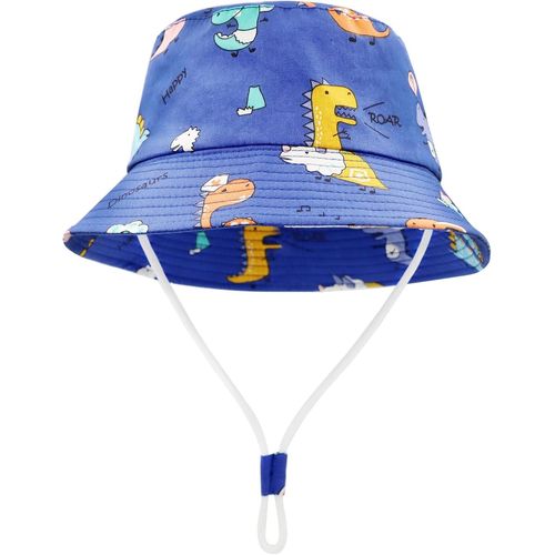 Chapeau De Soleil Enfant,Casquette De Plage Bebe Chapeau De Pêcheur Garçon Fille,Coton Chapeau Bob Bord Large,Chapeaux De Seau Été 1 2 3 4-8 Ans.[Z580]