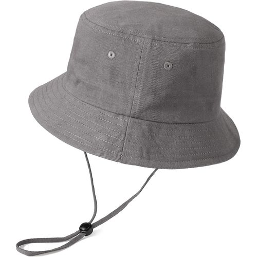 Bobs Seau Chapeau Xxl Grosses Têtes Chapeau De Pêcheur Coton Pliable Anti-Uv Chapeau De Soleil Été Bucket Hat Pour Hommes Femmes.[Z606]