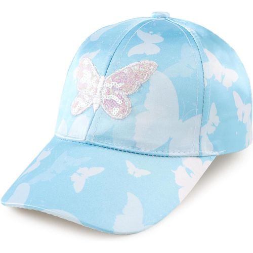 Casquette Enfant Fille Été Chapeau De Soleil Pour Fille Chat Floral Papillons Casquette Bébé.[Z656]