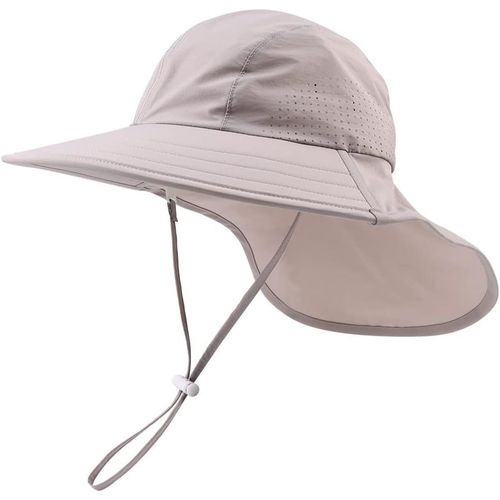 Bébé Chapeau De Soleil Casquette Protège Nuque Enfant Fille Garçons Casquette Anti-Uv Été Chapeau De Plage.[Z743]
