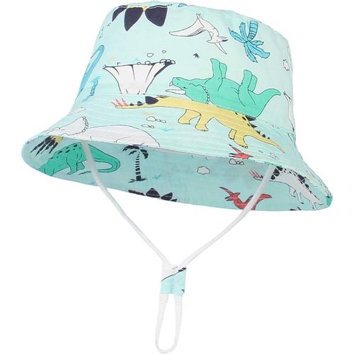 Chapeau Bob Coton Naissance Bébé Fille Garçon Solaire Anti-Uv Upf50+ Casquette Pliable Été Cartoon Animal Mignon Voyage Outdoor.[Z718]