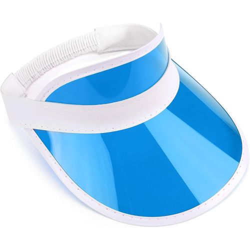 Chapeau De Soleil Unisexe Style Années 80 Rétro Fluo Pour Golf,Tennis,Enterrement De Vie De Garçon,Poker,Fête.[Z790]