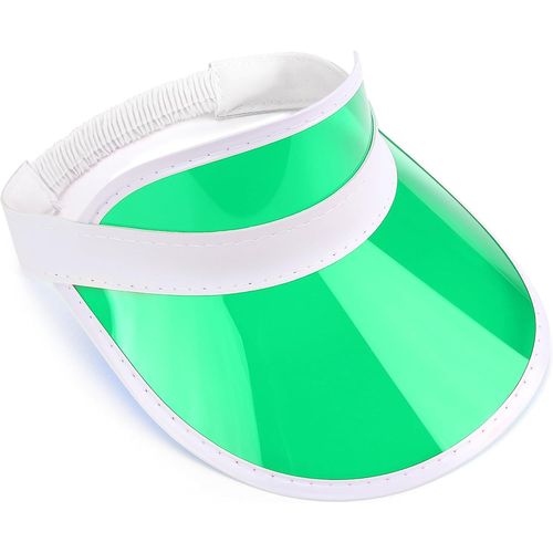 Chapeau De Soleil Unisexe Style Années 80 Rétro Fluo Pour Golf,Tennis,Enterrement De Vie De Garçon,Poker,Fête.[Z791]