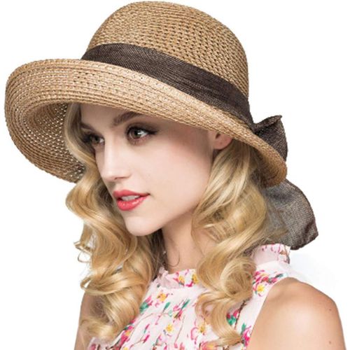Chapeau De Soleil,Chapeau Pliable Pour Dame Pour Femmes.[Z810]