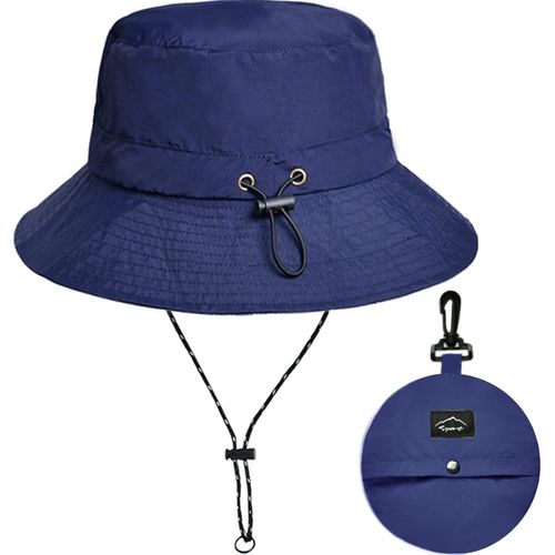 Bob Chapeau De Pêcheur Imperméable Femme Chapeau De Soleil Chapeaux De Seau Chapeau De Plage Chapeau De Pluie Pliable Chapeau Eté Extérieur Anti Uv.[Z774]