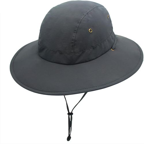 Chapeau De Pêcheur Femme Pliable Outdoor Anti Uv Upf 50+ Unisexe Chapeau De Soleil Large Bord Imperméable Chapeaux De Randonnée Homme Femme Pour Voyage Pêche Plage.[Z853]