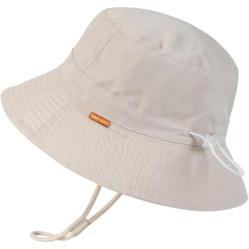 Bébé Bob Chapeau De Soleil Pour Garçon Fille Tout-Petit Chapeau Seau Pour Enfants Upf 50+ Protection Solaire Chapeaux De Plage D'été 0-24m.[Z830]