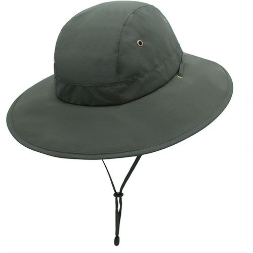 Chapeau De Pêcheur Femme Pliable Outdoor Anti Uv Upf 50+ Unisexe Chapeau De Soleil Large Bord Imperméable Chapeaux De Randonnée Homme Femme Pour Voyage Pêche Plage.[Z858]