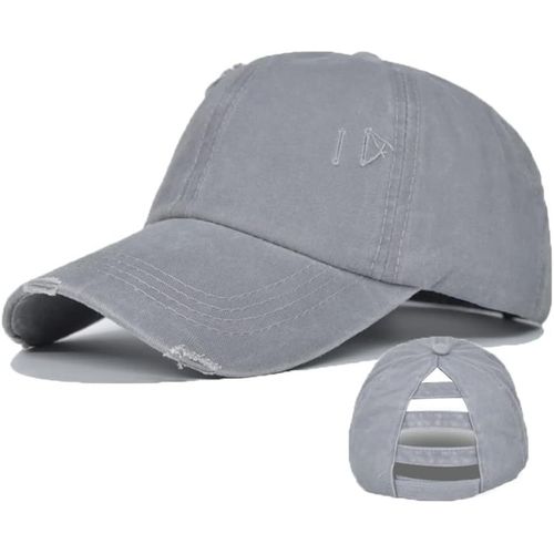 Casquette De Baseball Femme Queue De Cheval,Chapeau De Soleil Anti-Soleil,Cap Femme Sport Pour Outdoor Voyage Sporte Loisir.[Z943]