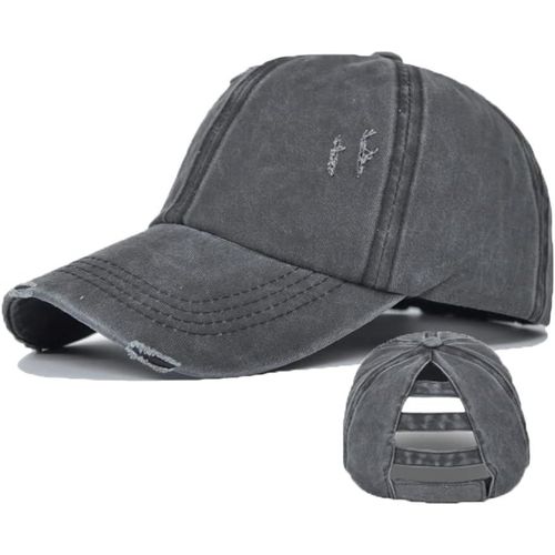 Casquette De Baseball Femme Queue De Cheval,Chapeau De Soleil Anti-Soleil,Cap Femme Sport Pour Outdoor Voyage Sporte Loisir.[Z942]