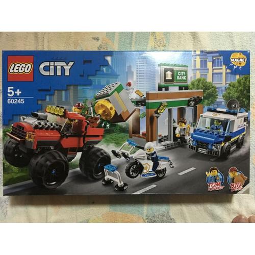 LEGO® City 60245 Le cambriolage de la banque - Histoire en Briques