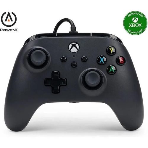 Gamepad - Power A - Black - Filaire - Double Vibration - Audio 3,5 Mm