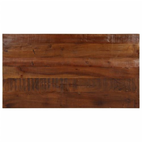 Vidaxl Dessus De Table 120x70x2,5cm Rectangulaire Bois Massif Récupéré