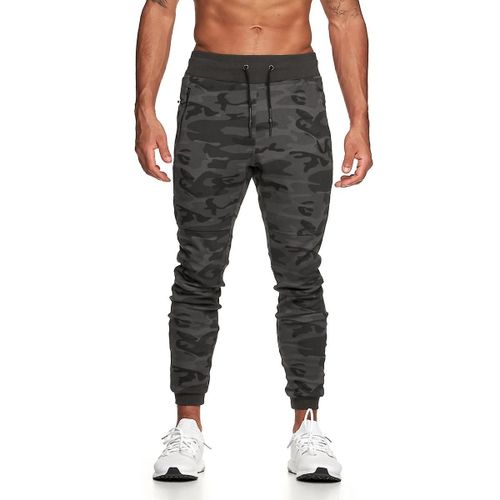 Pantalon Fitness Coton Homme Gris Foncé Xxl