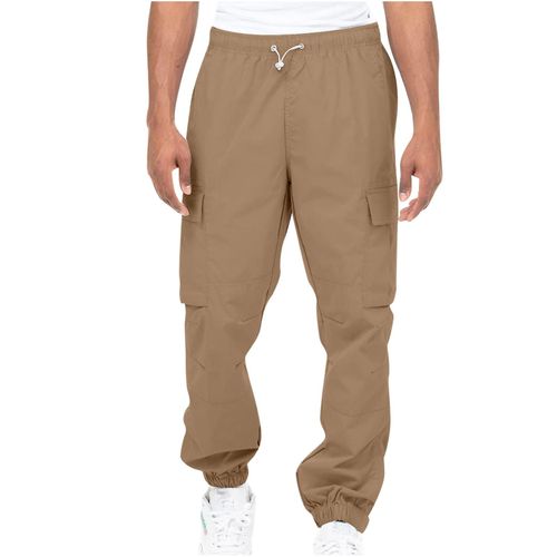 Pantalon Cargo Mode Coton Homme Kaki Xxl