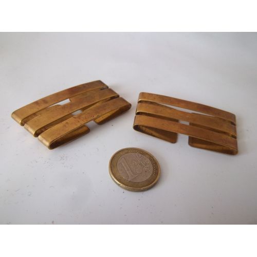 Lot Grade Métal Capitaine Insigne Grade Galon Militaire