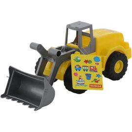 Wader Quality Toys Véhicule De Chantier Agate Chargeuse Sur Pneu
