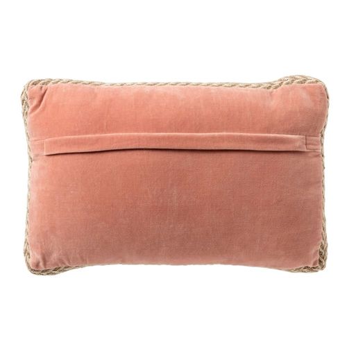 Housse De Coussin Manoe - Rose 30x50 Cm
