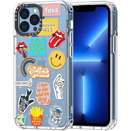 Eryi-Coque Pour Iphone 13 Pro Max - Housse Fine Transparente Antichoc En Tpu + Pc [Protection Contre Les Chutes De 2 M/Anti-Pelage] - Culture Pop
