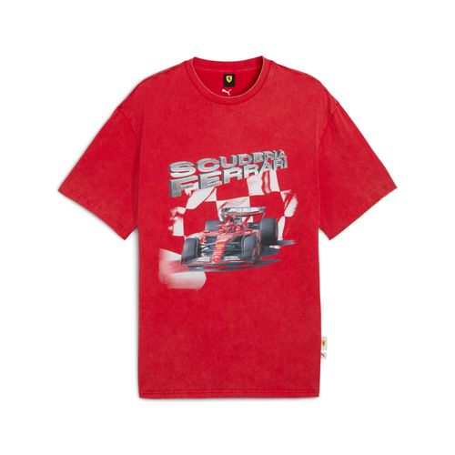 T-Shirt À Motif Sportswear Scuderia Ferrari Homme