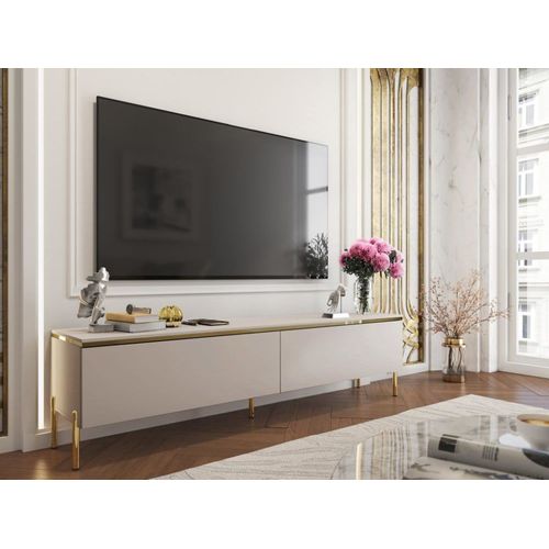 Meuble Tv Effet Bois Beige