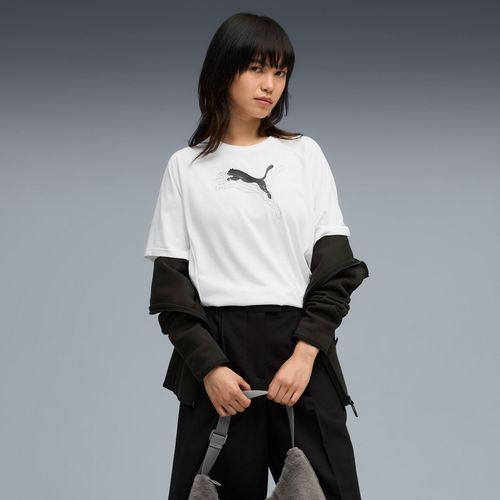 T-Shirt Décontracté À Motif Evostripe Femme
