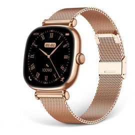 Ksix Iria - Montre Connectée Avec Bracelet - Affichage 1.7" - Bluetooth - 28.6 G - Rose