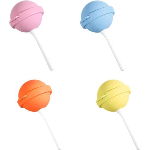Eryi-Lot De 4 Moules À Sucettes Colorées Pour Sucettes Glacées, Moules À Glace, Moules À Crème Glacée, Moules À Glace Pour Fournitures De Whisky, Machine À Glace